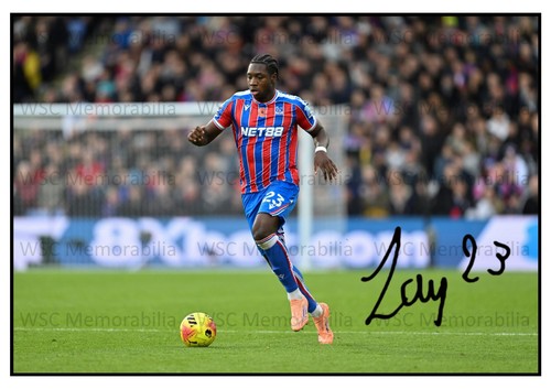 12311. Jaydee Canvot Signed Pictures (A4 Prints) Crystal Palace Toulouse