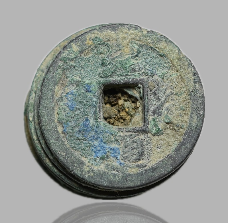 CHINA, Mostly Northern Sung Dynasty, Cluster of coins from hoard, c. AD 960-1279