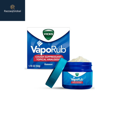 Vicks VapoRub, Topical Chest Rub & Analgesic Ointment, 1.76 oz
