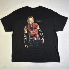 Vintage Jeff Hardy Glow Xpand Your Imagination Wrestling T-Shirt 90s WWF WWE 2XL