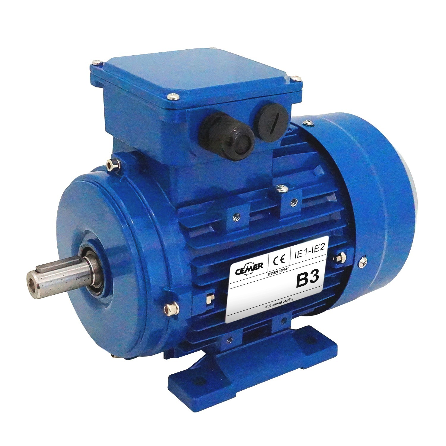 Moteur triphasé 400v 1.1 kw 1500 tr min pour pompe et convoyeur
