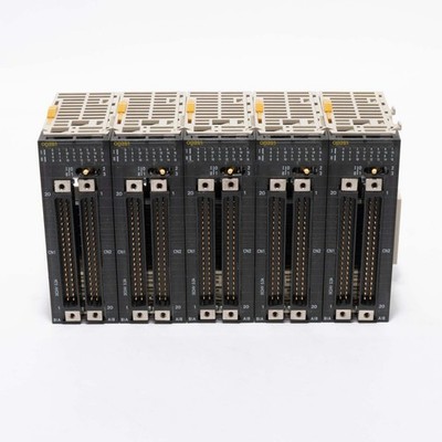 Lot of 5 Omron CJ1W-OD261 Transistor Sinking Output Units for CJ1 Series PLC