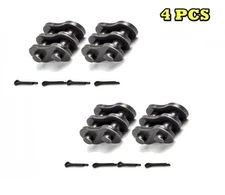 Jeremywell 4 Pieces BL534 Leaf Chain, Connecting Links, for Forklift Chain