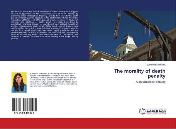 Sumedha Korishetti | The Morality Of Death Penalty | Taschenbuch | Englisch-image