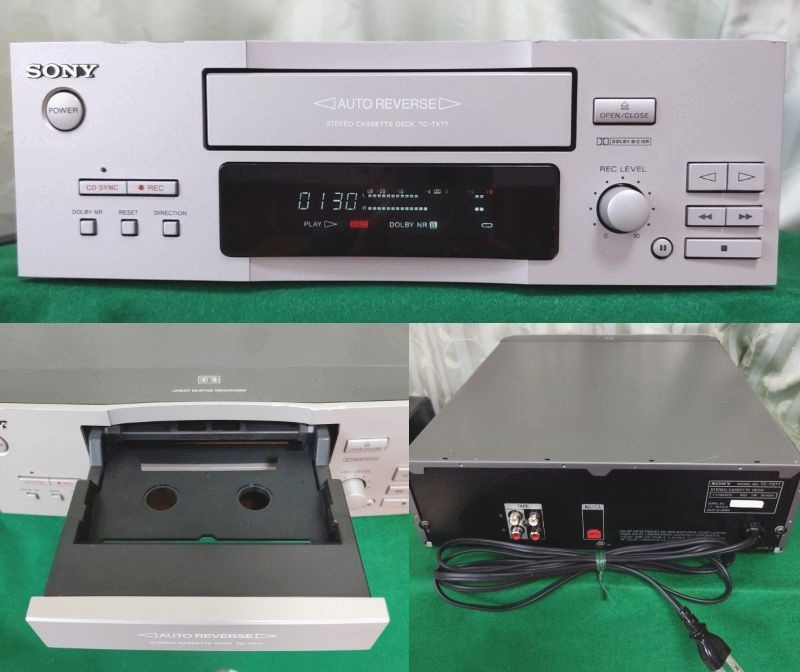 Sony TC-TX717 vintage audio equipment - eBay listing photo 1