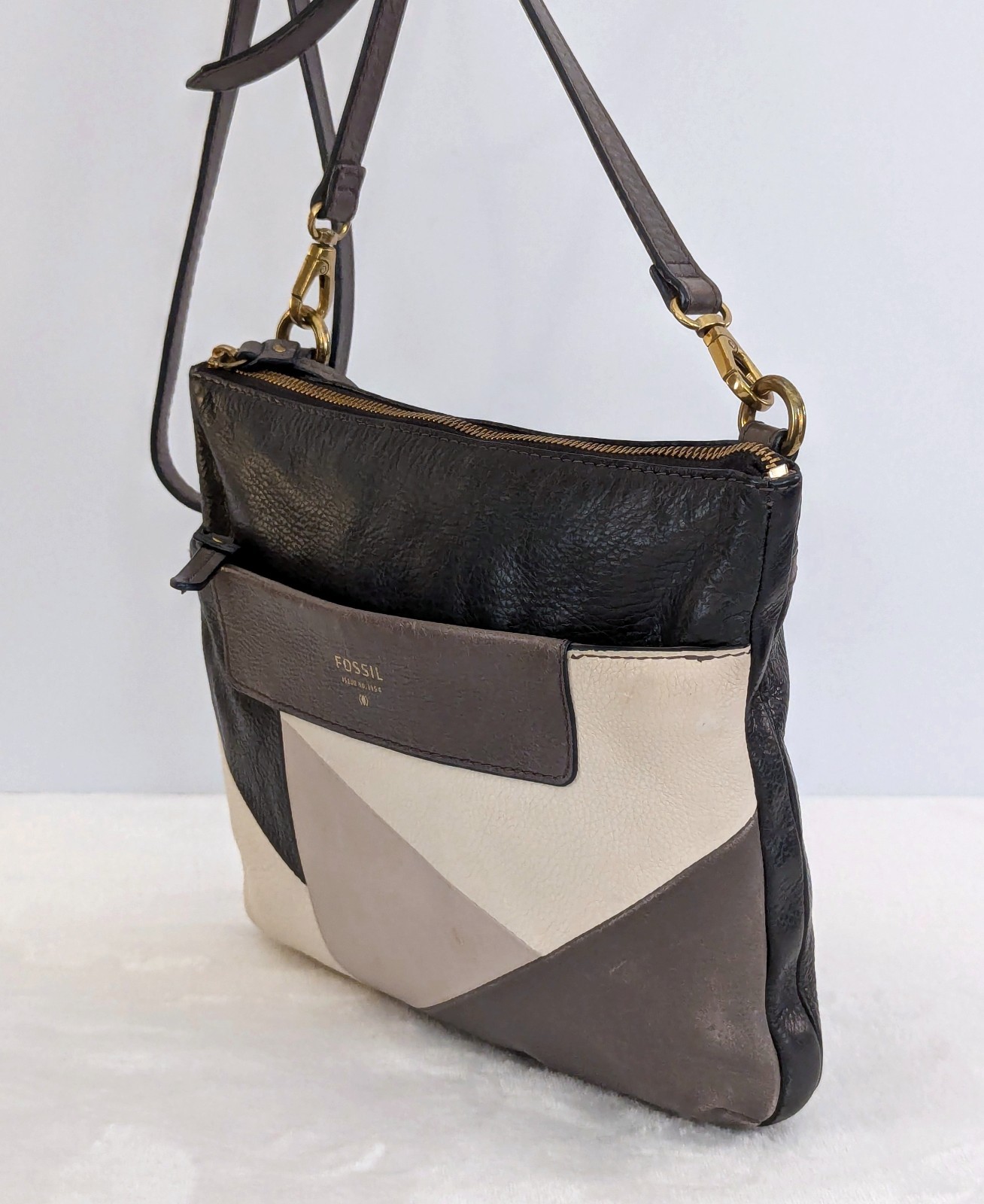 Fossil Genuine Patchwork Leather Purse Multicolor… - image 19