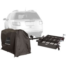 Silver Spring Hitch Scooter Carrier 500 lb Travel Kit Scooter Cover SC500-DK-S