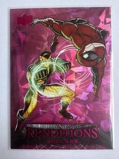 2024 UD Marvel Marvel Renditions Spiderman Pink SHOCKER 141/199
