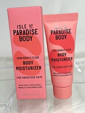 Isle of Paradise Body Moisturizer 20ml | Glow Boosting Hydration | Travel Size