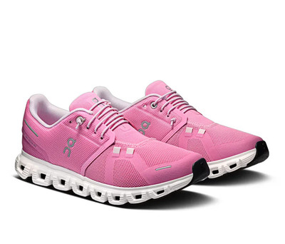BRAND NEW O.N Women's Cloud 6 - Raspberry / White - Authentic