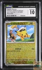 Captain Pikachu 07 03/09 Stars Holo Pokemon S. Chinese CGC 10 Gem Mint