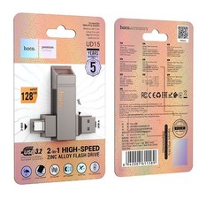 Hoco Chiavetta Ud15 Usb 3.2 Usb-c Pen Drive 128gb Per Lenovo Tab P12 Pro Poco F3