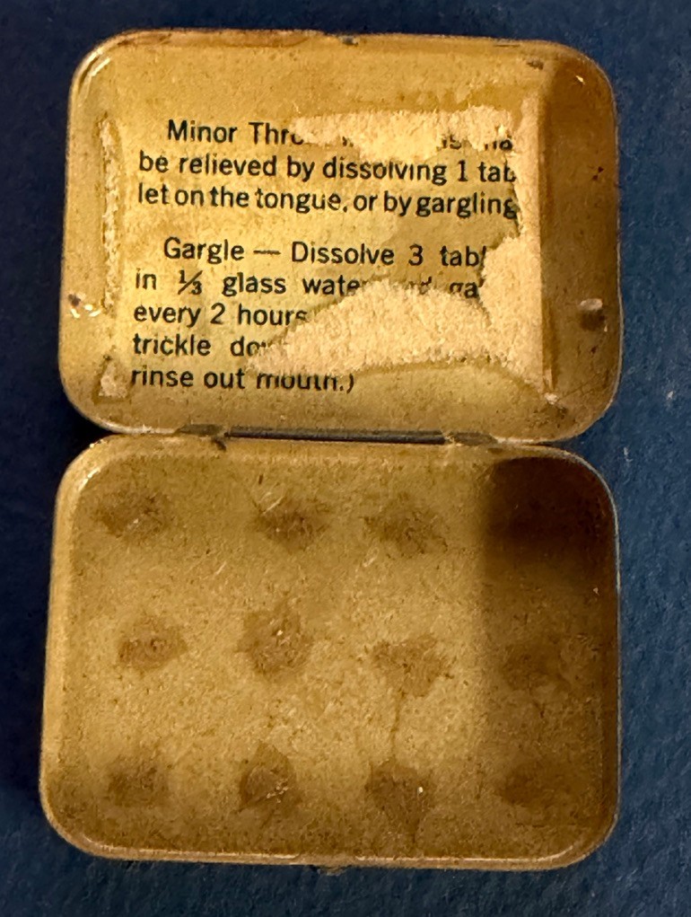 Vintage Ramon's Tabs Aspirin Tablets Pocket Tin