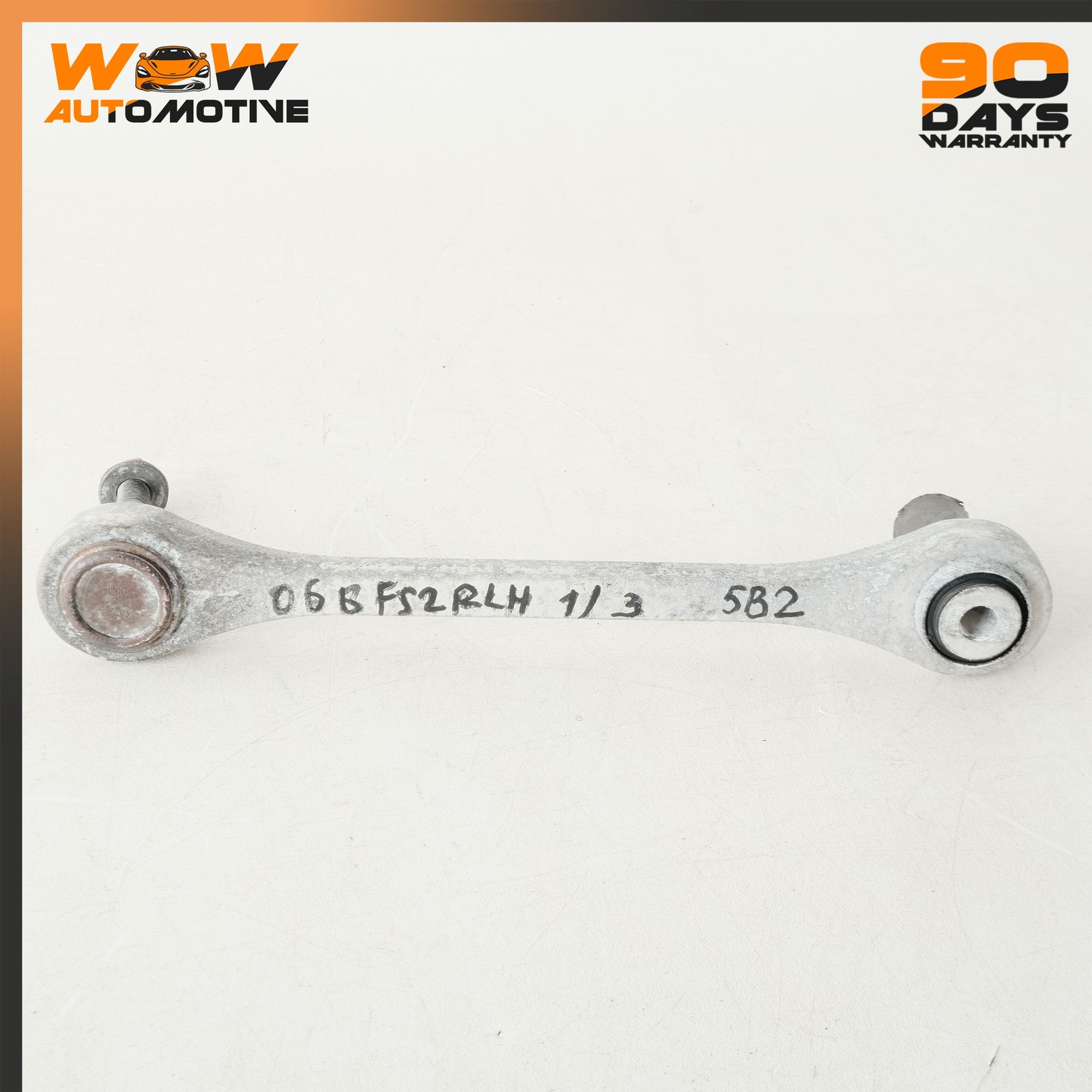 04-13 BENTLEY CONTINENTAL FLYING SPUR REAR LEFT SUSPENSION CONTROL ARM SET OEM