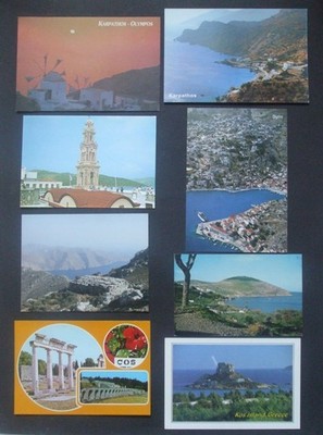 Griechenland: Δωδεκάνησος Dodekanisos: Kos, Simi, Leros, Tilos, Karpathos - 8 AK