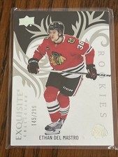 Ethan Del Mastro 2024/25 ice hockey exquisite collection 145/299