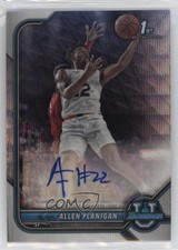 2021 Bowman U Chrome Prospect Silver Wave Refractor /199 Allen Flanigan Auto pe8