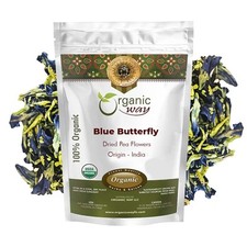 Blue Butterfly Pea Flowers 16 Oz 
