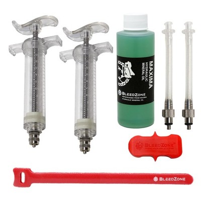 BleedZone SRAM DB8 Brake Bleed Kit with Maxima Mineral Oil Included, 2x Black 