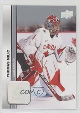 2023 Upper Deck Team Canada Juniors Men's U-20 Thomas Milic #1 0c3