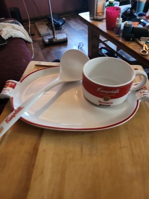 1994 Campbells Soup And Serving Set Complete With Label