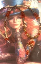 Fire Power Rootworker Hoodoo Voodoo Bruja Protection Amulet Necklace A6