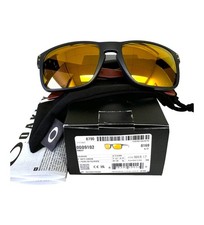 Oakley Holbrook Sunglasses OO9102-W455 Matte Carbon 24K Prizm Polarized w/Pouch