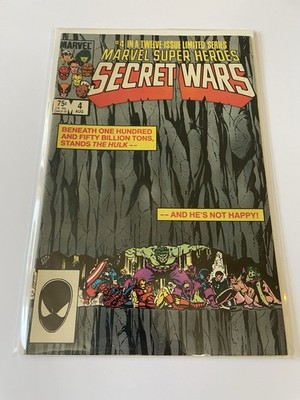 Marvel Super Hero Secret Wars 4 Near mint Nm Marvel