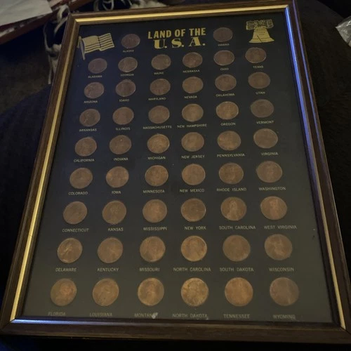 1978 Land of the USA Penny Collection Lot of 50