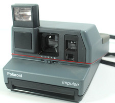 Polaroid Impulse Camera With Built In Flash Made In The USA Not Tested