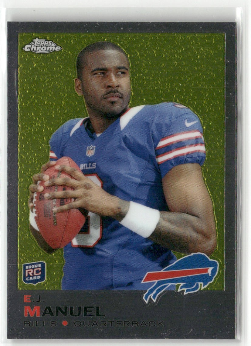 2013 Topps Chrome - 1969 Design EJ Manuel #3 (RC)