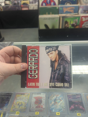 Gerardo Latin Till I Die Oye Como Va Single Promo CD 1991 Pop Mejia Interscope