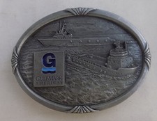 GULFMARK AMERICAS MARINE TRANSPORTATION OFFSHORE SUPPORT VESSEL SHIP BELT BUCKLE