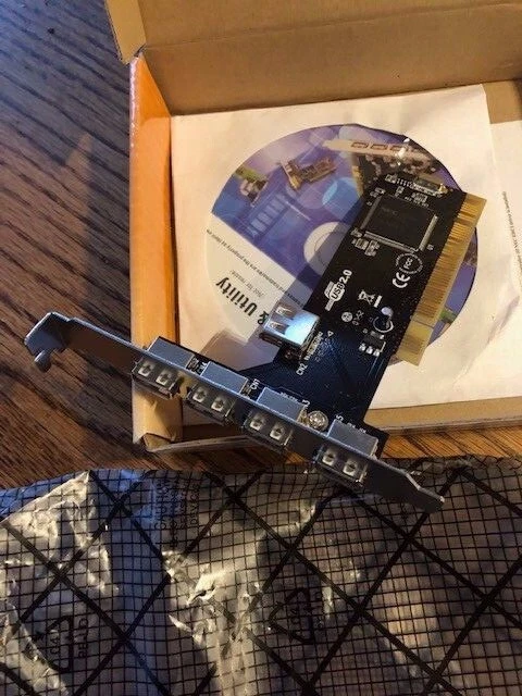 Multi Certified Hi -Speed USB 2.0 PCI PORT CARD 4 external 1 internal port - Image 2 of 4