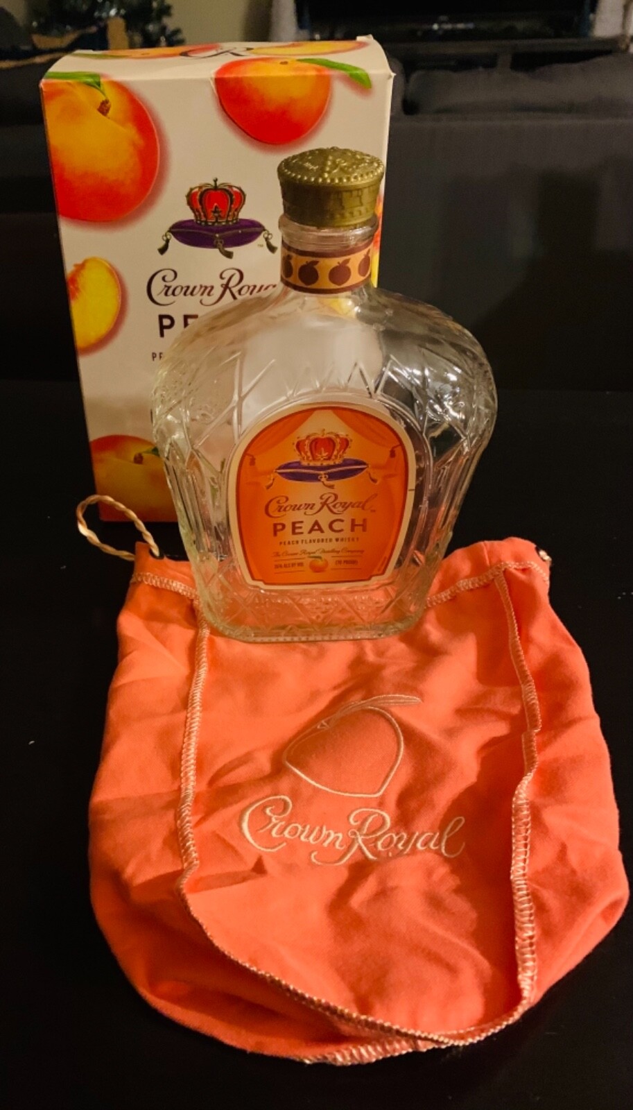 Peach Crown Bottle(s), Bag(s), and Box(es)