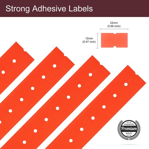 JayCo 1 Line 25,000 Blank Labels(Fluorescent Red + Green), MX-5500 and Perco - Picture 6 of 9
