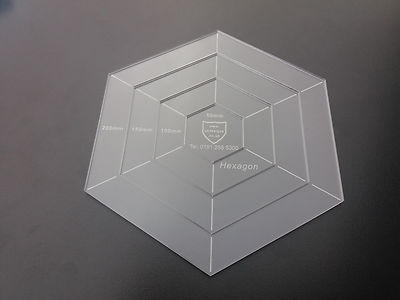 Kunststoff/Acryl Schablonen in allen Formen und Größen Profi Schablonen Sets