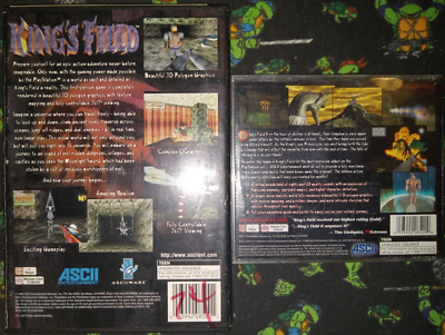 Kings Field 1 & 2 PS1 | eBay
