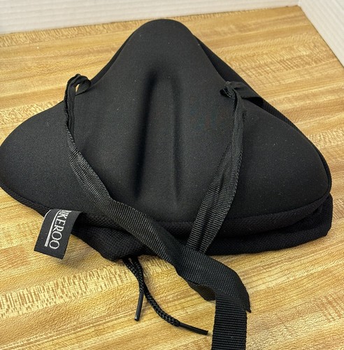 Bikeroo Bike Seat Cushion-Pad Gel Wide Adjustable Cover for Men and Women