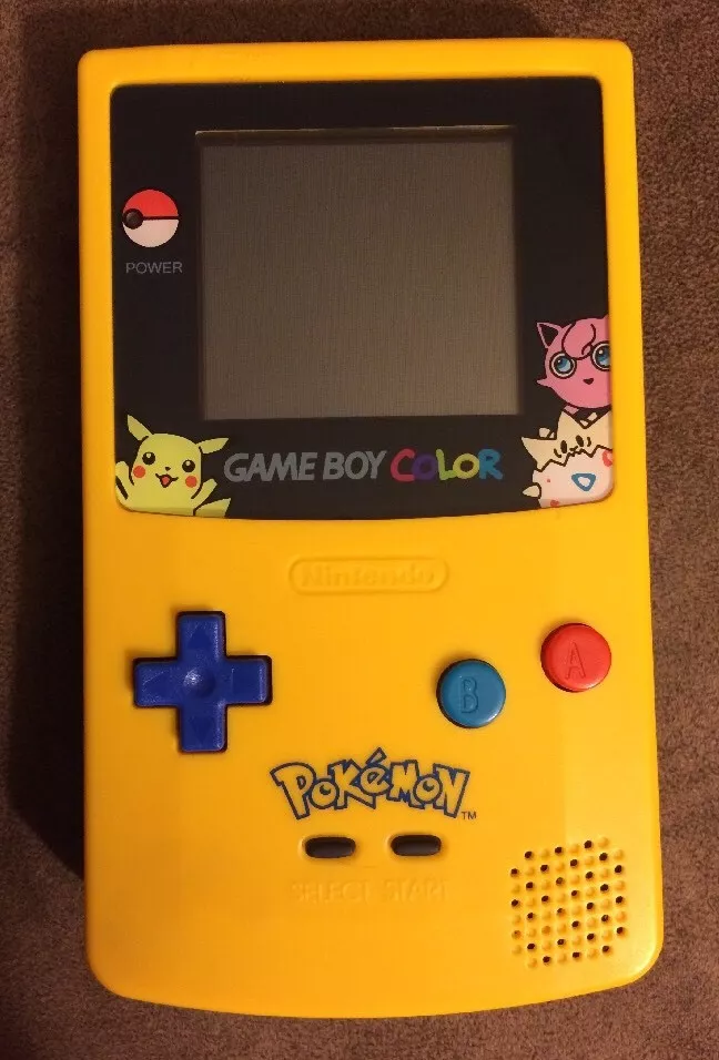  Game Boy Color - Limited Pokemon Edition - Yellow