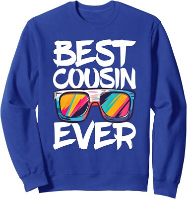 Best Cousin Ever Kids Boy Girl Cousin Match Unisex Crewneck Sweatshirt
