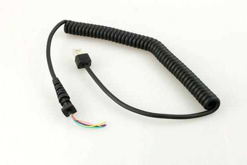 Motorola Ersatz-Spiralkabel für HMN3596 Mikrofon / 5-Pol mit RJ45 Stecker