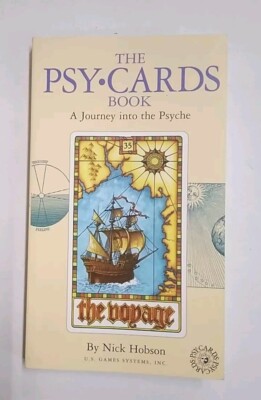 The Psy-Cards Book: A Journey Into The Psyche, Nick Hobson. PB, Veey Good+ Cond.