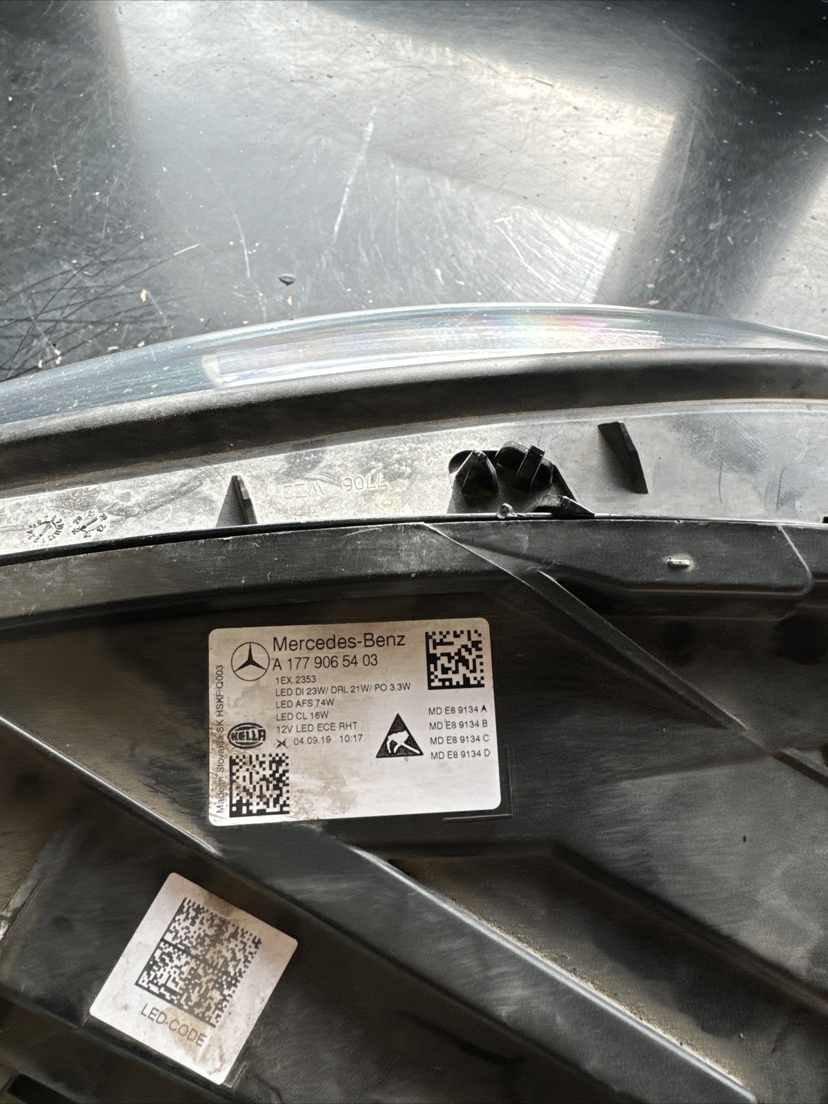 Frontscheinwerfer Mercedes-Benz W177 A1779065403 Full LED Rechts 