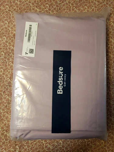 Bedsure King Size Bamboo Sheet Set Lavender Light Purple NIP