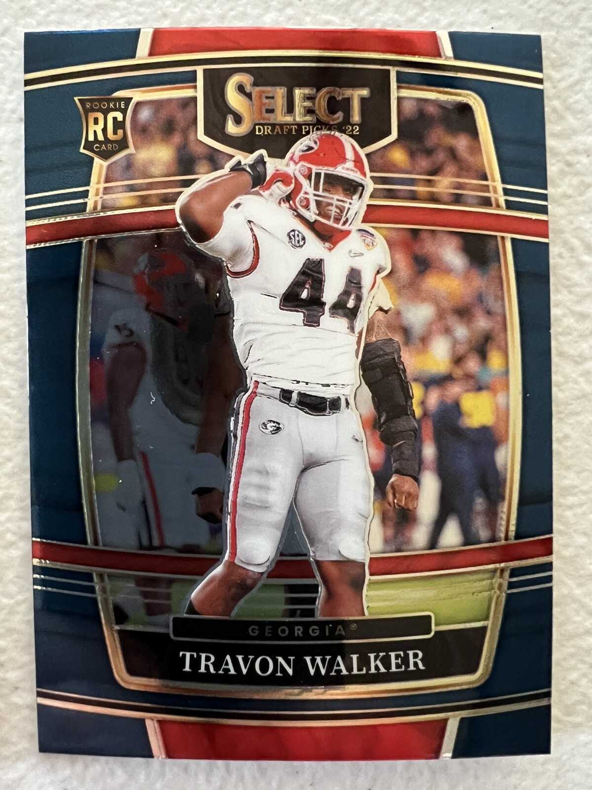 2022 Panini Select Draft Concourse RC Travon Walker Jacksonville Jaguars
