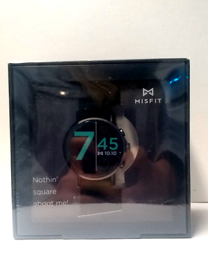 Misfit Vapor Watch X 42mm Silver with Green Silicone Strap Smartwatch