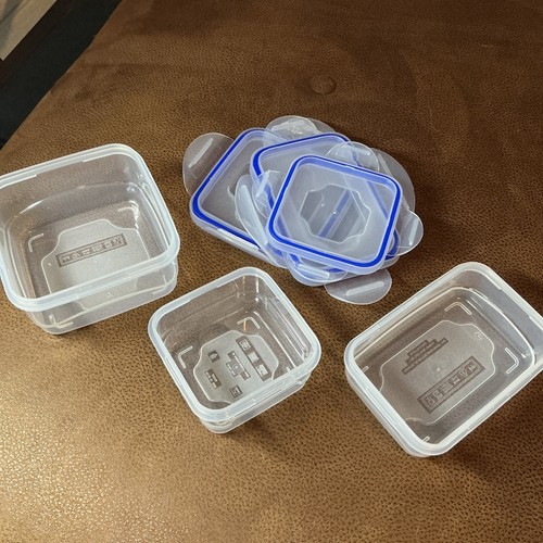 Airtight 6 piece Set Food Storage Container BPA Free Plastic - Picture 6 of 7
