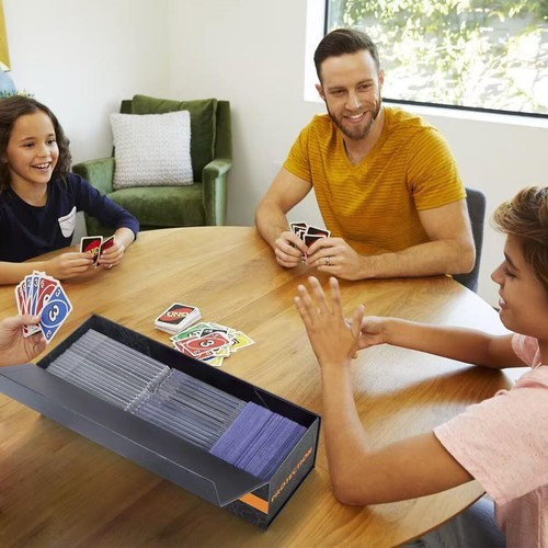 Magnetic Card Storage Box - Pack of 4, Holds 800 Cards, Orange - Picture 8 of 11