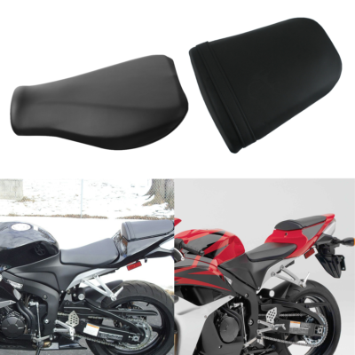 Black Rider Driver & Passenger Seat Fit For Honda CBR600RR CBR